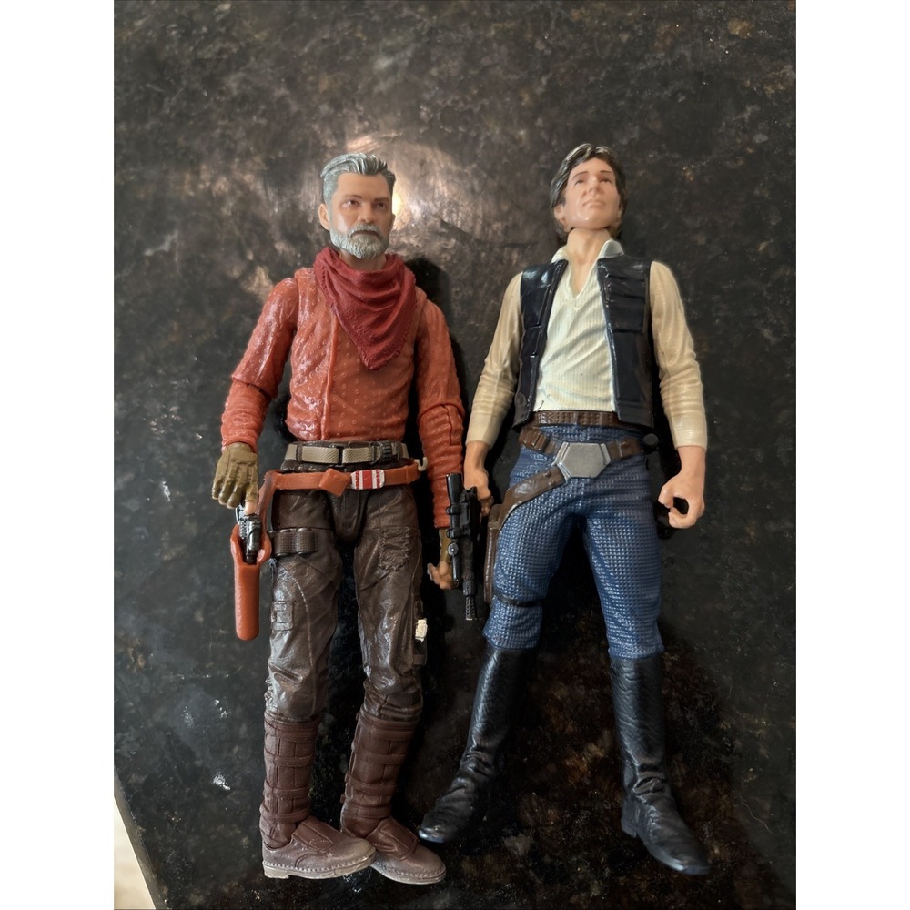 Star Wars Han Solo‎ Figure Lot A New Hope & Force Awakens Loose